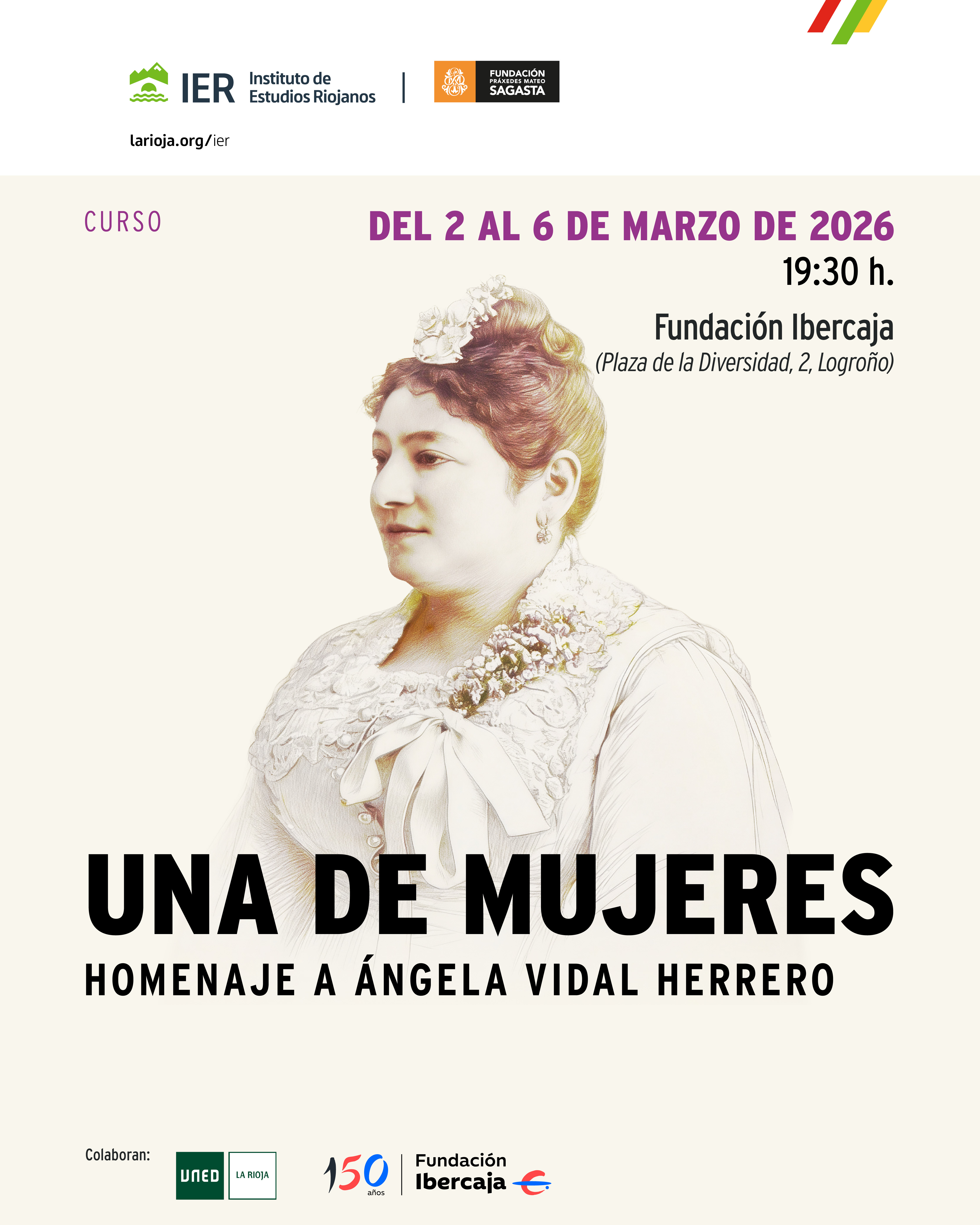 UNA DE MUJERES, Homenaje a ÁNGELA VIDAL HERREROS