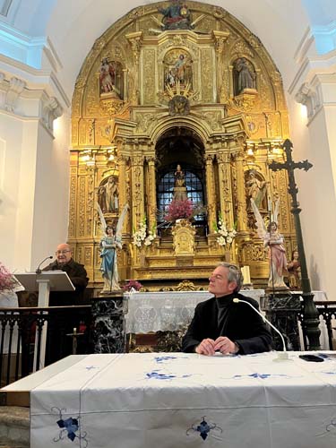 Junta en la que se jura las cortes de Cádiz