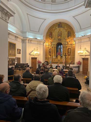 Junta en la que se jura las cortes de Cádiz