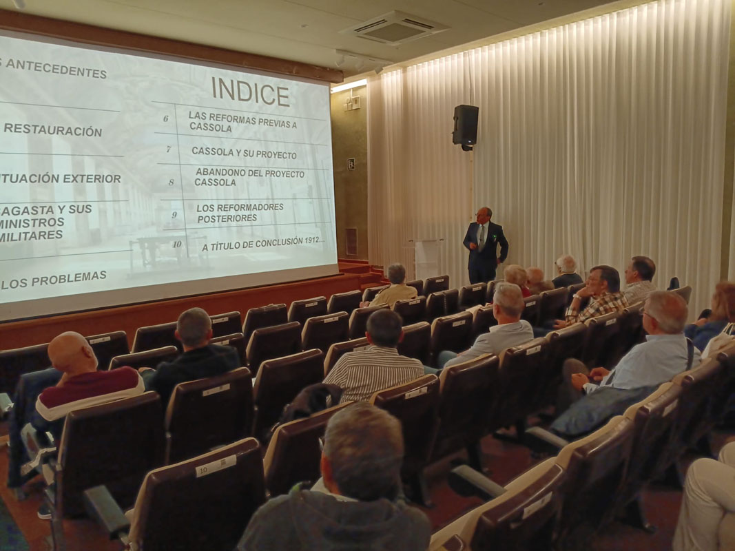 Personajes y hechos ilustres Riojanos a través de la historia y el arte. XII Ciclo de conferencias El ejército y la armada en tiempo de Sagasta
