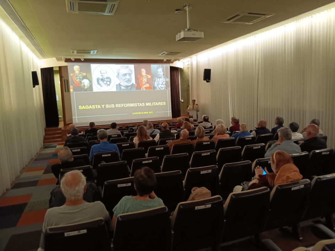 Personajes y hechos ilustres Riojanos a través de la historia y el arte. XII Ciclo de conferencias El ejército y la armada en tiempo de Sagasta