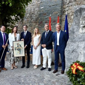 ACTO INSTITUCIONAL con motivo de la Conmemoración del Bicentenario del Nacimiento de PRAXEDES MATEO-SAGASTA en Torrecilla en Cameros