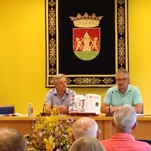 PRESENTACION DEL DOSSIER DEDICADO A SAGASTA DE LA REVISTA AVENTURA DE LA HISTORIA EN TORRECILLA EN CAMEROS