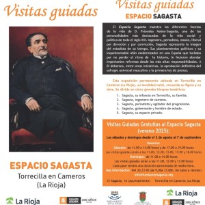 VISITAS GUIADAS ESPACIO SAGASTA. Gratuitas