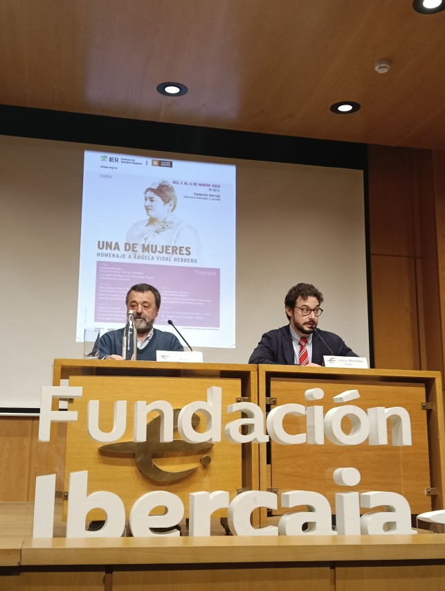 UNA DE MUJERES, Homenaje a ÁNGELA VIDAL HERREROS