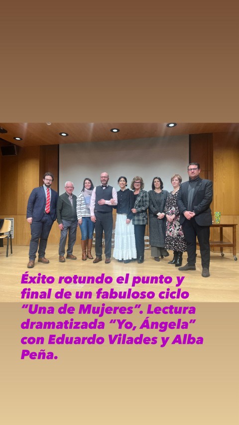 UNA DE MUJERES, Homenaje a ÁNGELA VIDAL HERREROS