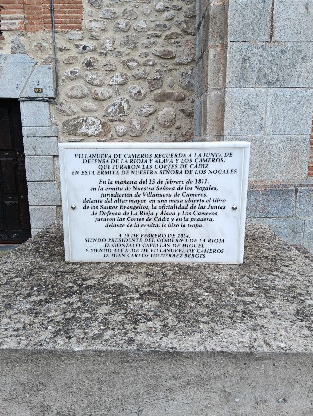 Jornada conmemorativa de la JUNTA DE LAS CORTES DE CÁDIZ en Villanueva de Cameros 